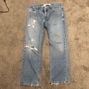 Vintage Distressed Harley Davidson Jeans